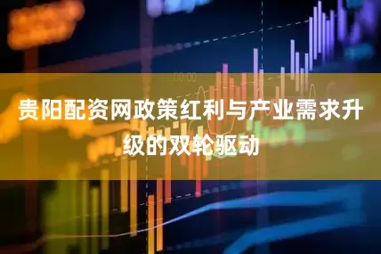 贵阳配资网政策红利与产业需求升级的双轮驱动